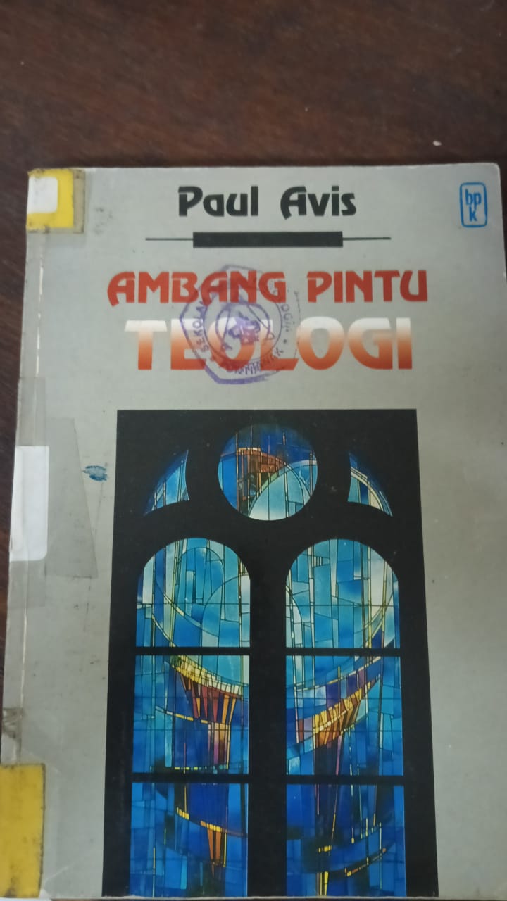 Cover buku Ambang pintu Teologi