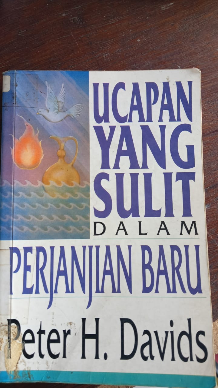 Cover buku Ucapan yang sulit dalam perjanjian baru