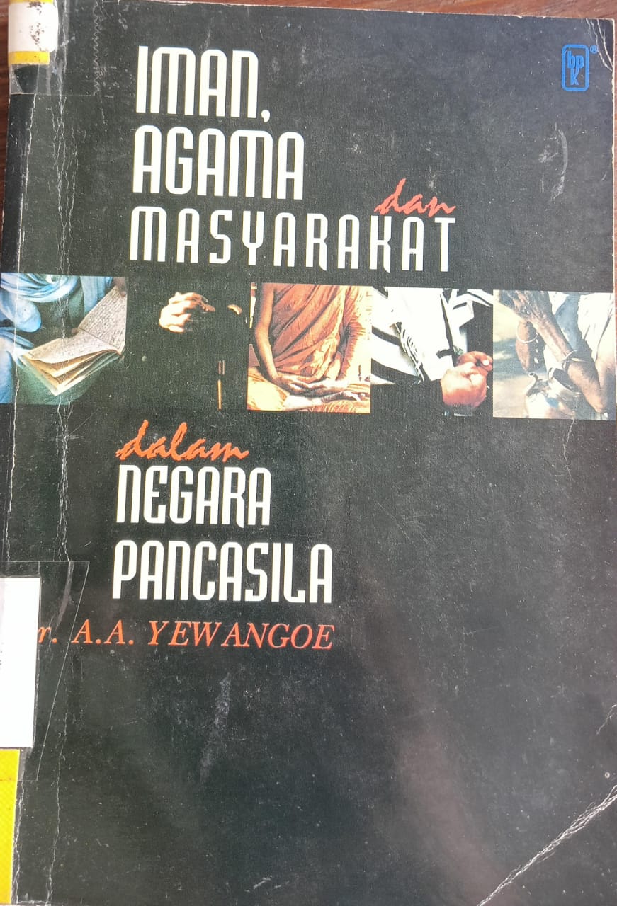 Cover buku Iman, agama dan masyarakat dalam negara pancasila