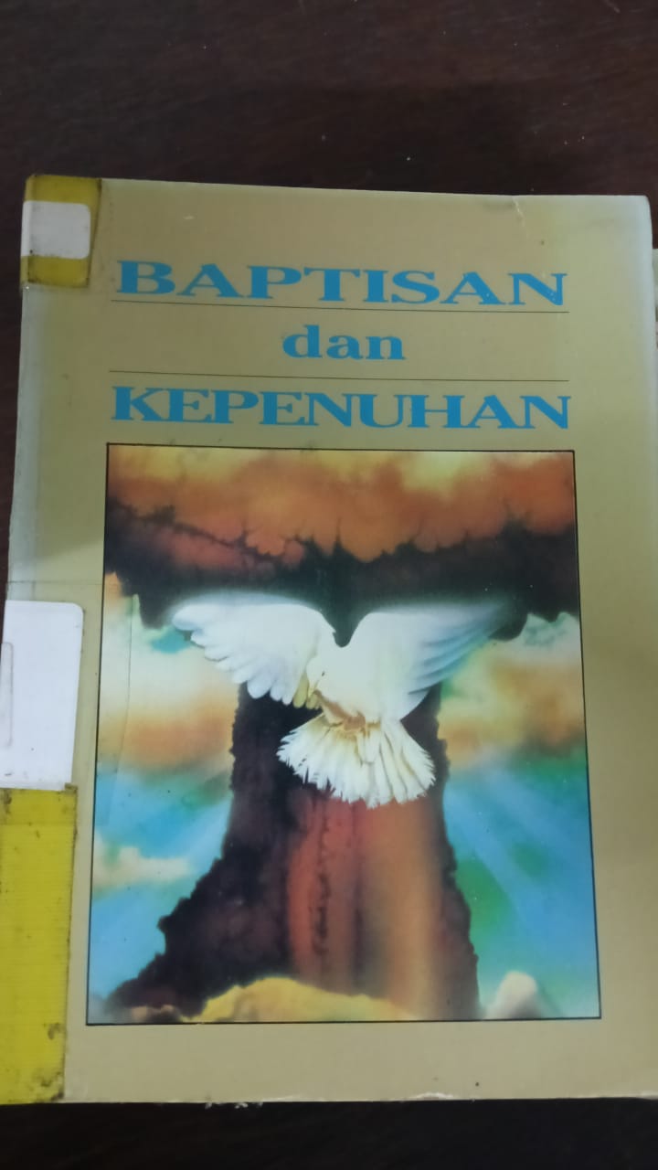 Cover buku Baptisan dan kepenuhan