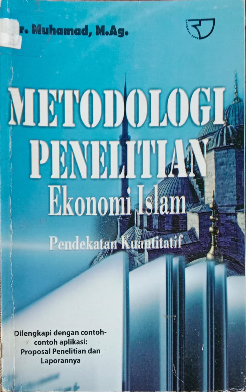 Cover buku METEDOLOGI PENELITIAN Ekonomi Islam Pendekatan Kuantitatif