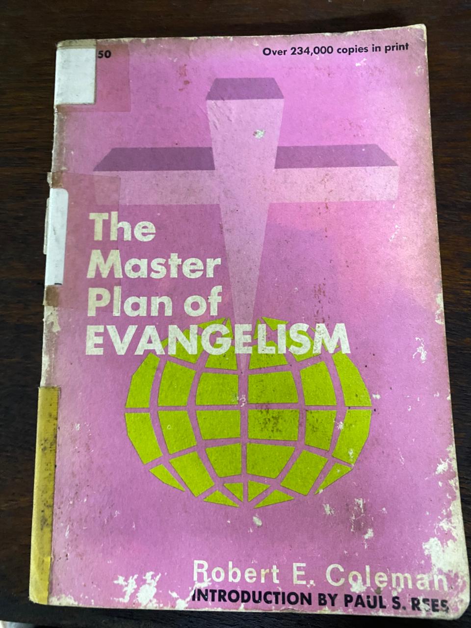 Cover buku The Master Plan Of Evangelism