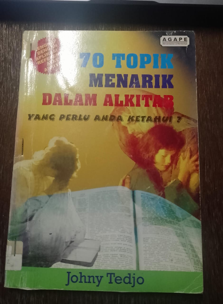 Cover buku 70 TOPIK MENARIK DALAM ALKITAB