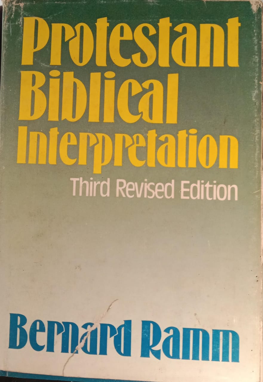 Cover buku Protestant Biblical Interpretation