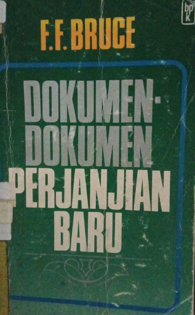 Cover buku Dokumen-Dokumen Perjanjian Baru