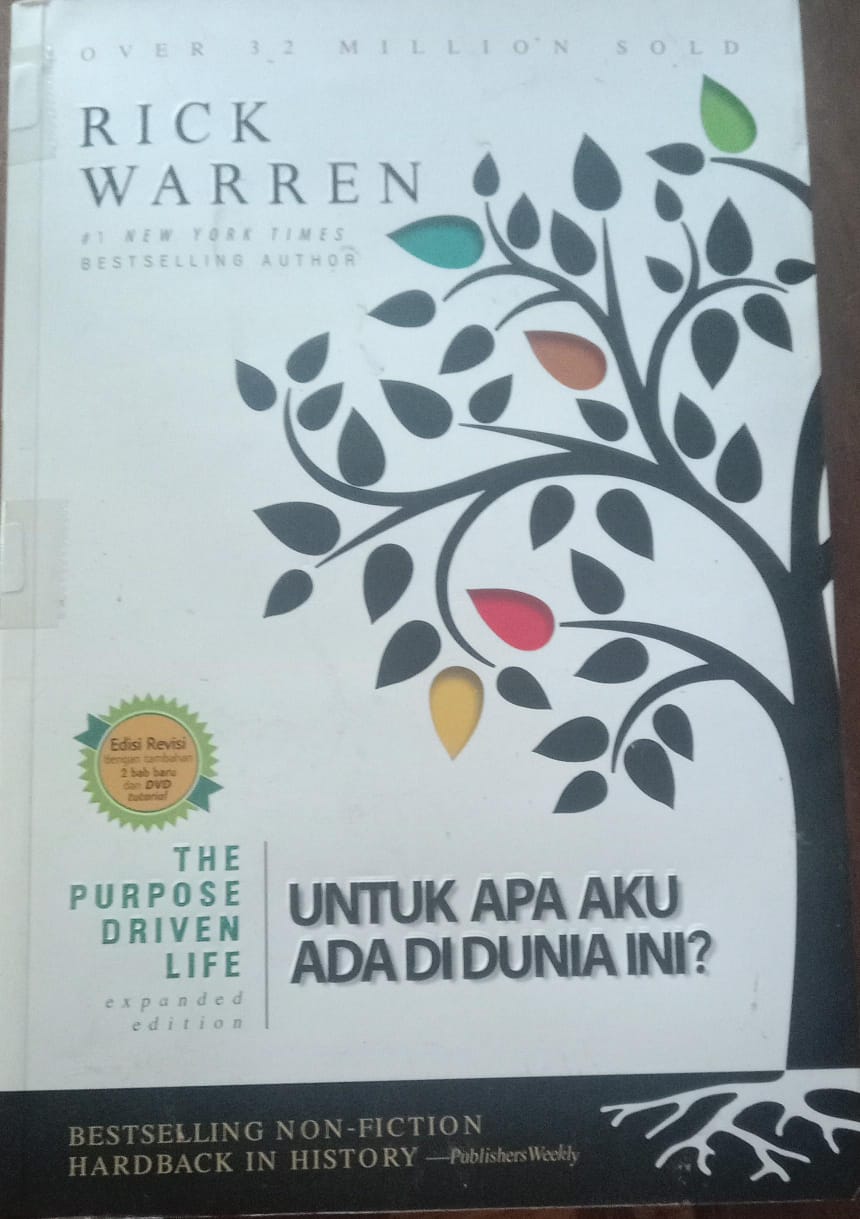 Cover buku UNTUK APA AKU ADA DI DUNIA INI?