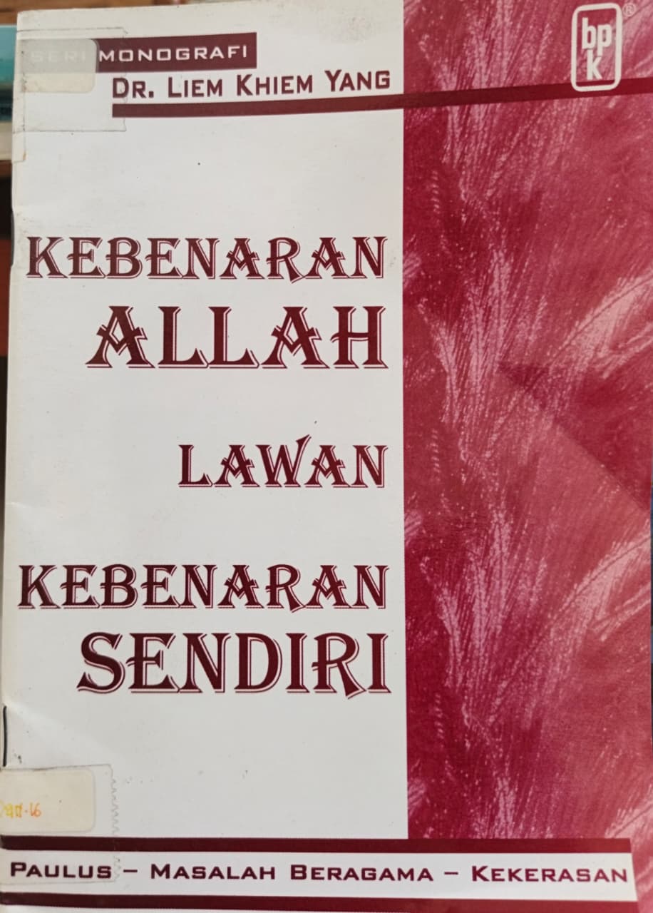 Cover buku Kebenaran Allah Lawan Kebenaran sendiri