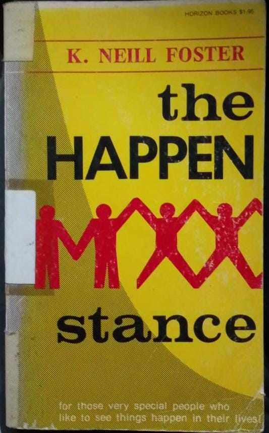 Cover buku the happen stance