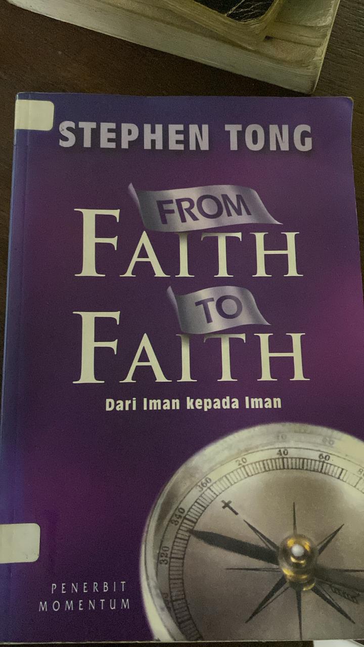 Cover buku From Faith To Faith
