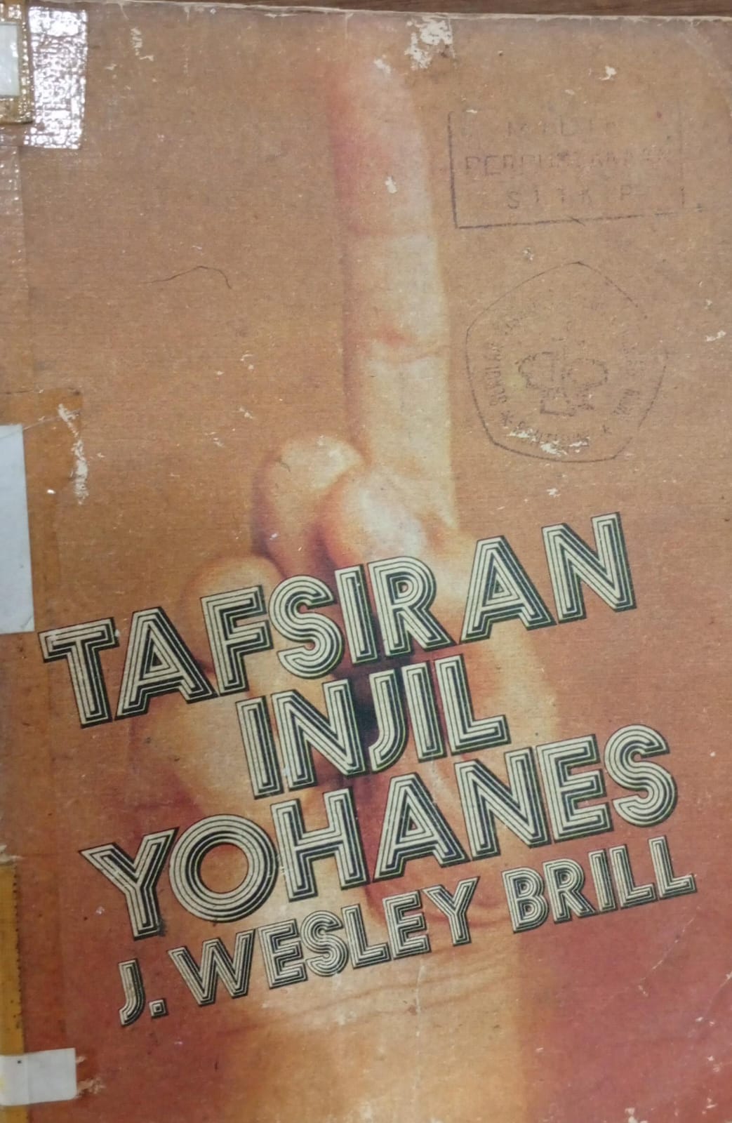 Cover buku Tafsiran injil Yohanes