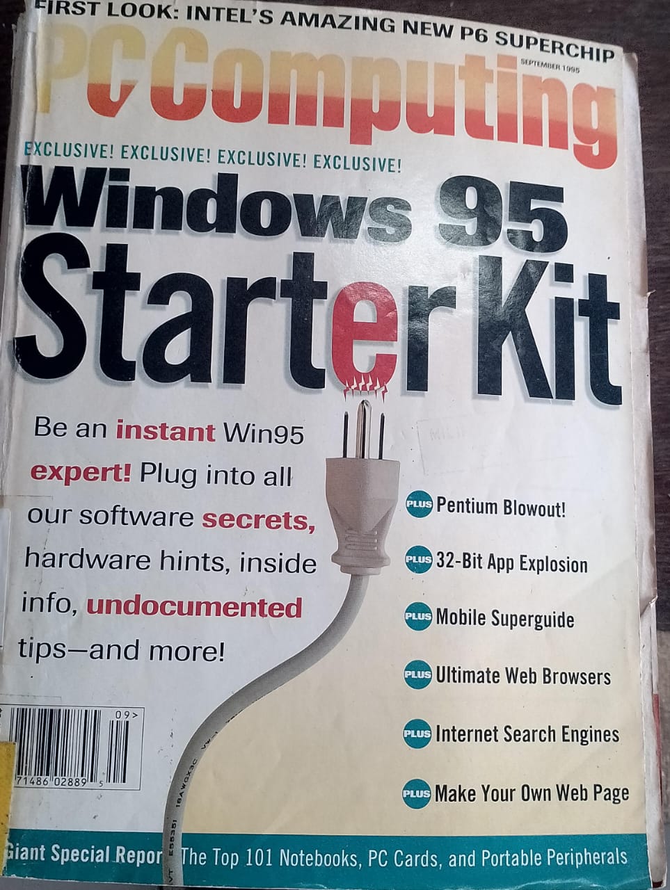 Cover buku PC COMPUTER WINDOWS 95 STATERKIT