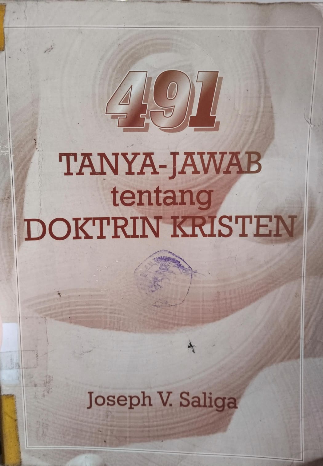 Cover buku 491 tanya tanya jawab tentang doktrin kristen