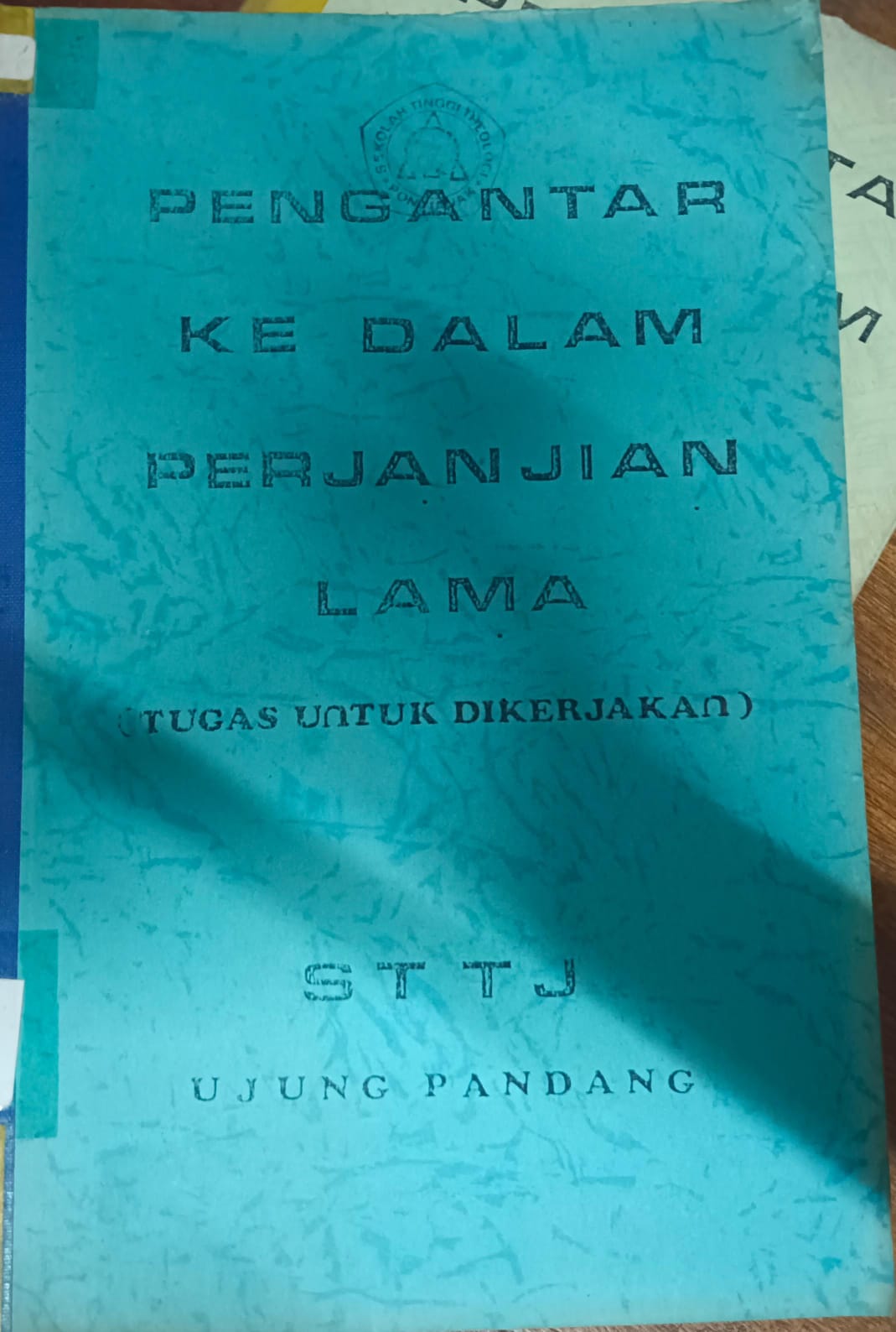 Cover buku Pengantar Ke Dalam Perjanjian Lama (Tugas untuk Dikerjakan)