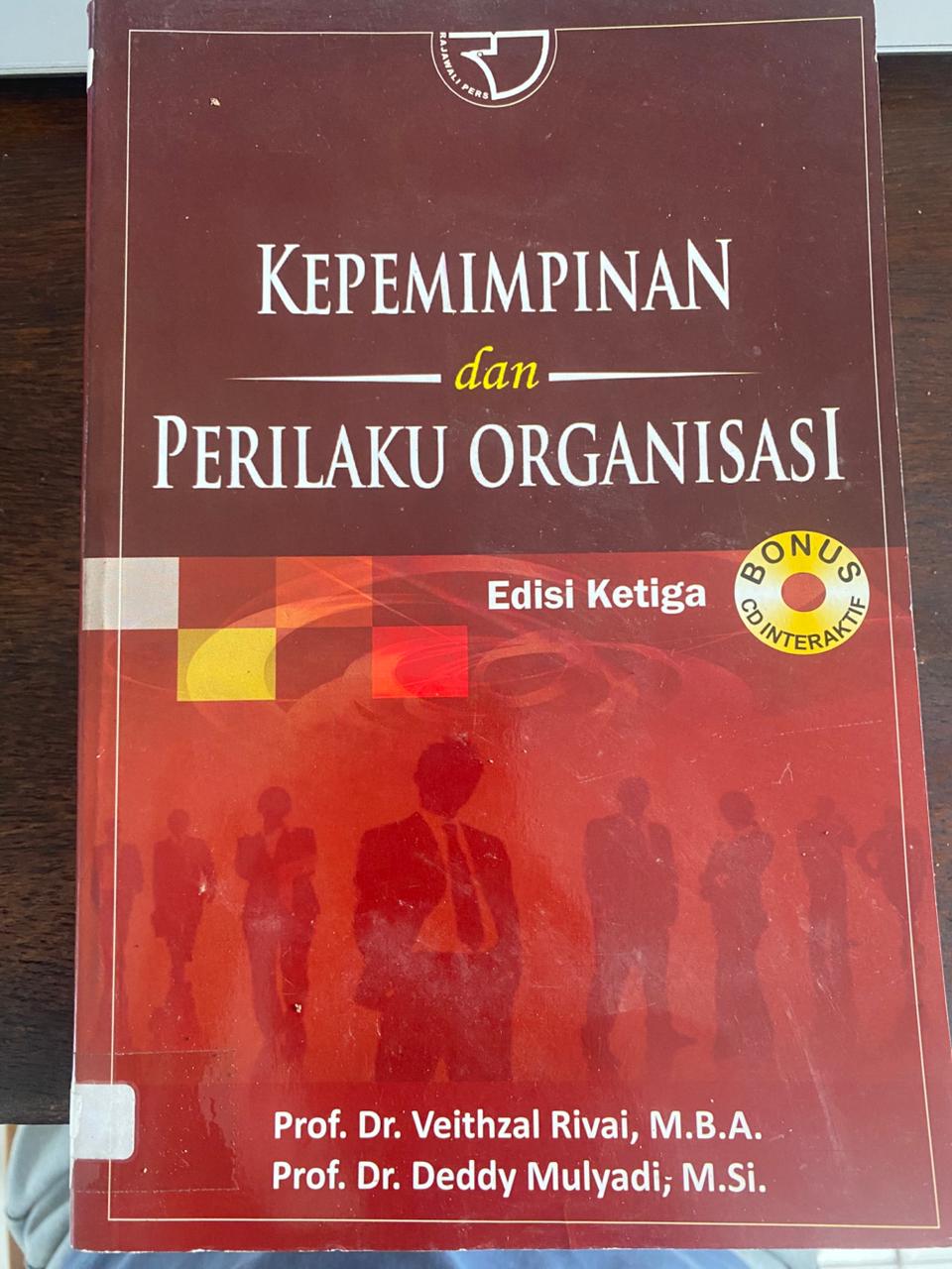 Cover buku Kepemimpinan dan Perilaku Organisai