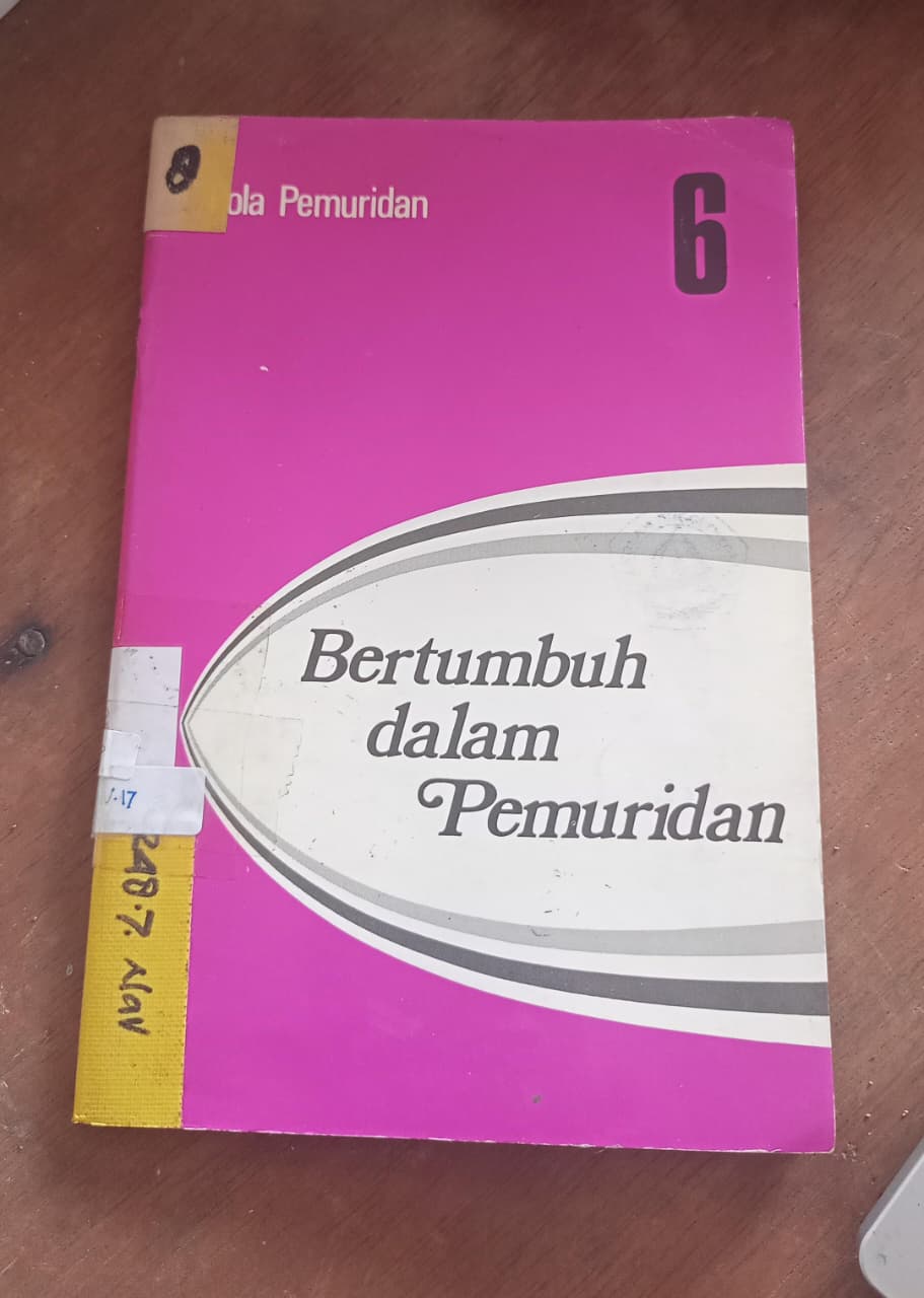 Cover buku BERTUMBUH DALAM PEMURIDAN