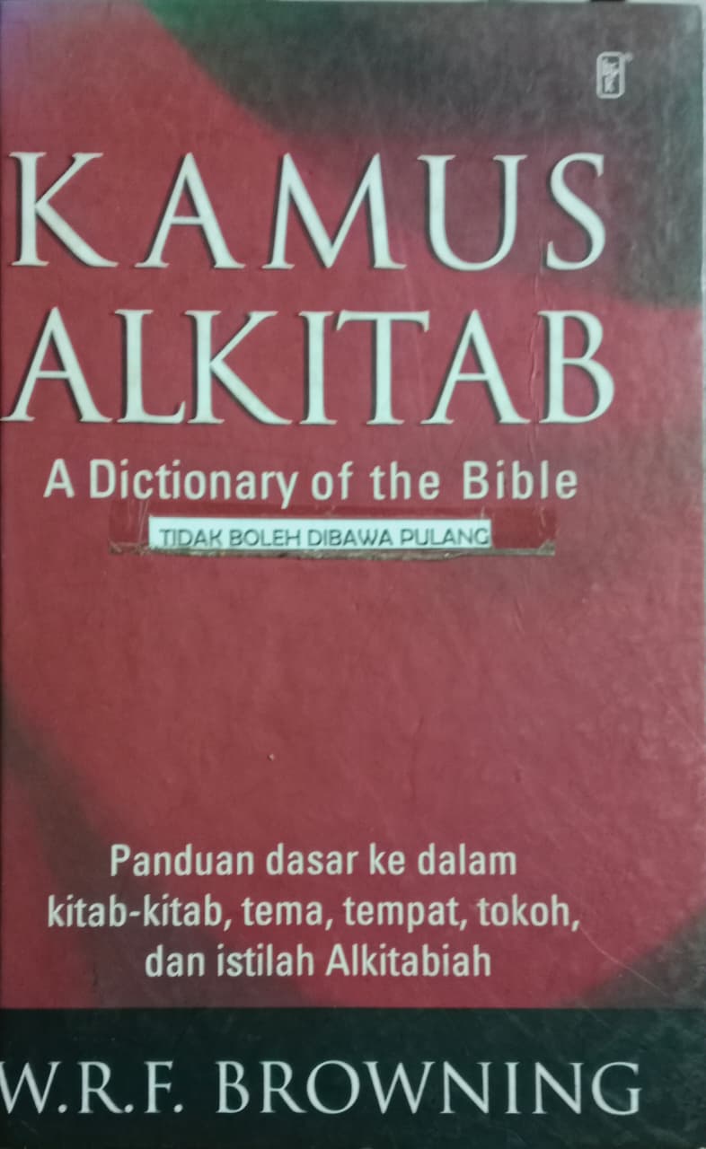 Cover buku KAMUS ALKITAB