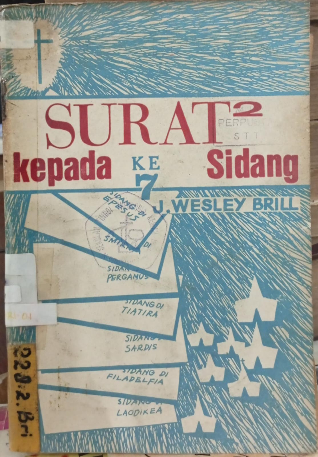 Cover buku Surat-surat kepada ke-7 sidang