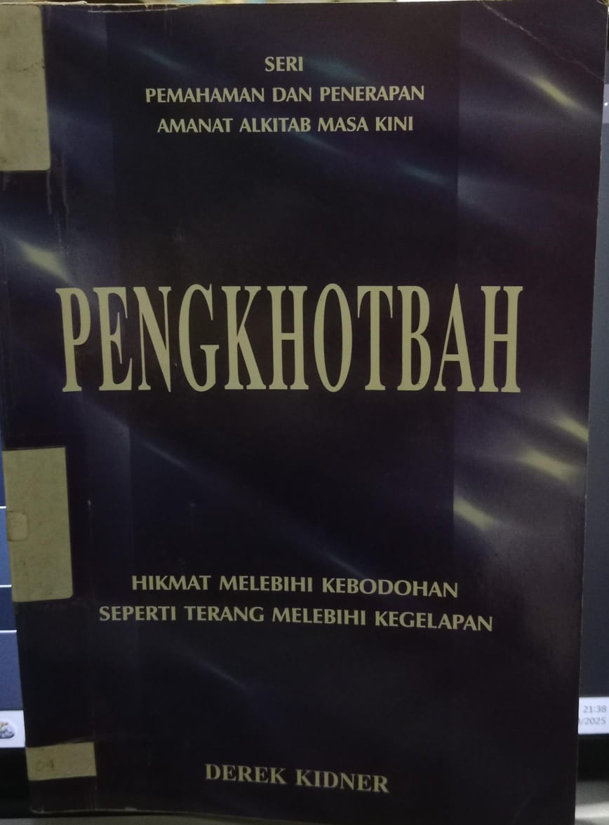 Cover buku Pengkotbah