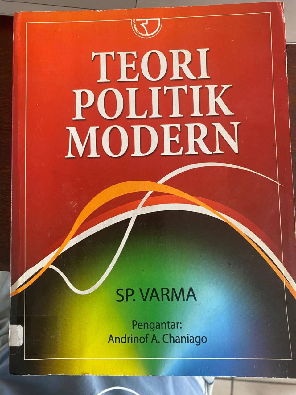 Cover buku Teori Politik Modern