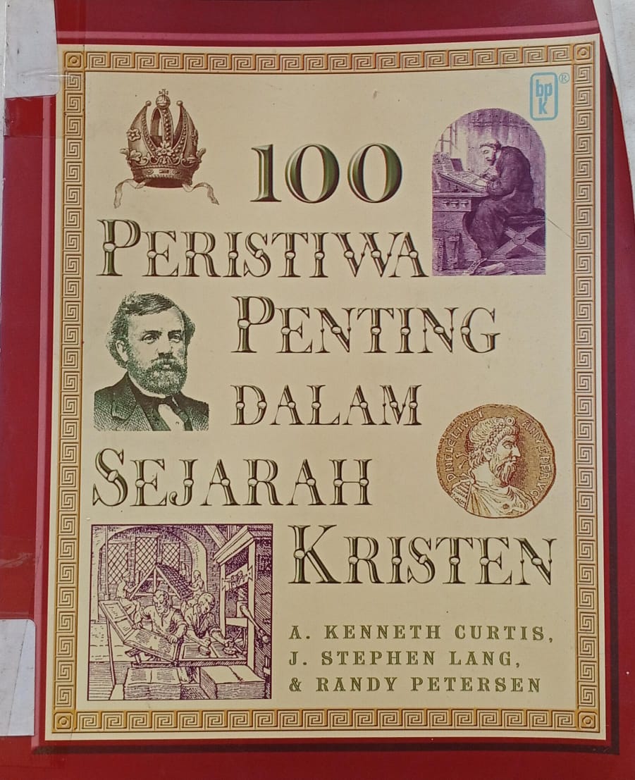 Cover buku 100 Sejarah Penting Dalam Sejarah Kristen