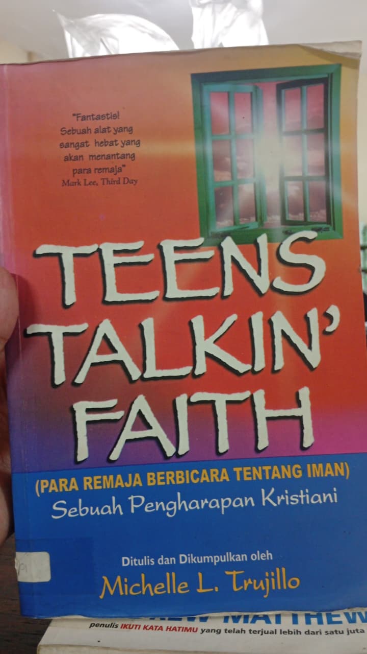 Cover buku Teens talking' faith