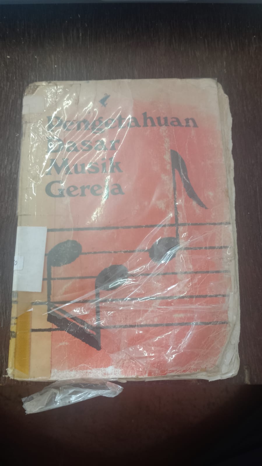 Cover buku Pengetahuan Dasar Musik Gereja