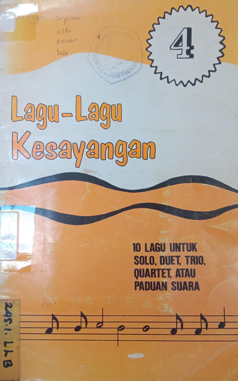 Cover buku Lagu-Lagu Kesayangan 4