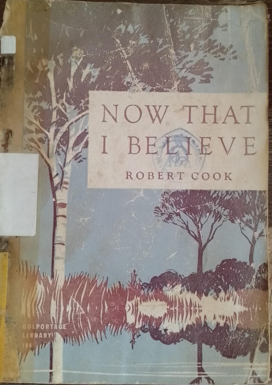 Cover buku NOW THAT I BELIEVE