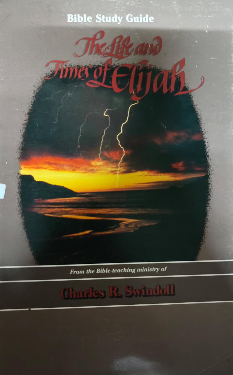 Cover buku Bible Study Guide The Life  and Times of Elijah