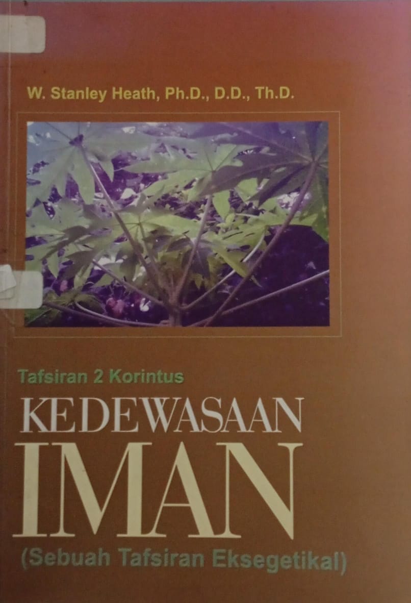 Cover buku kedewasaan Iman