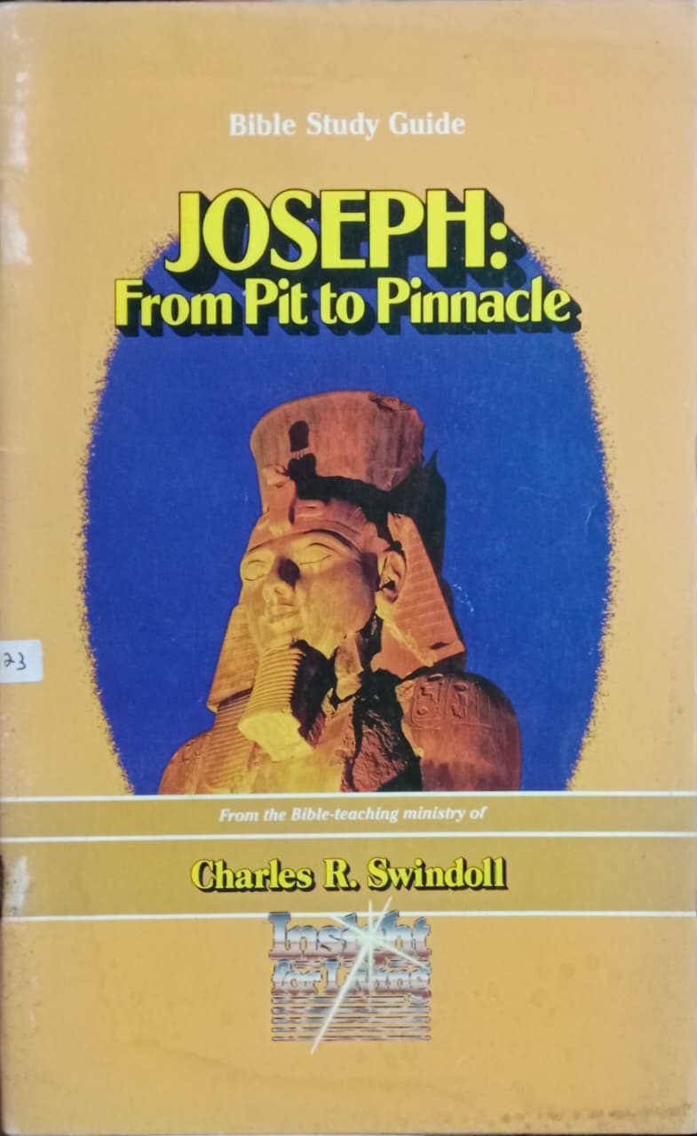Cover buku JOSEPH: From Pit to Pinnacle