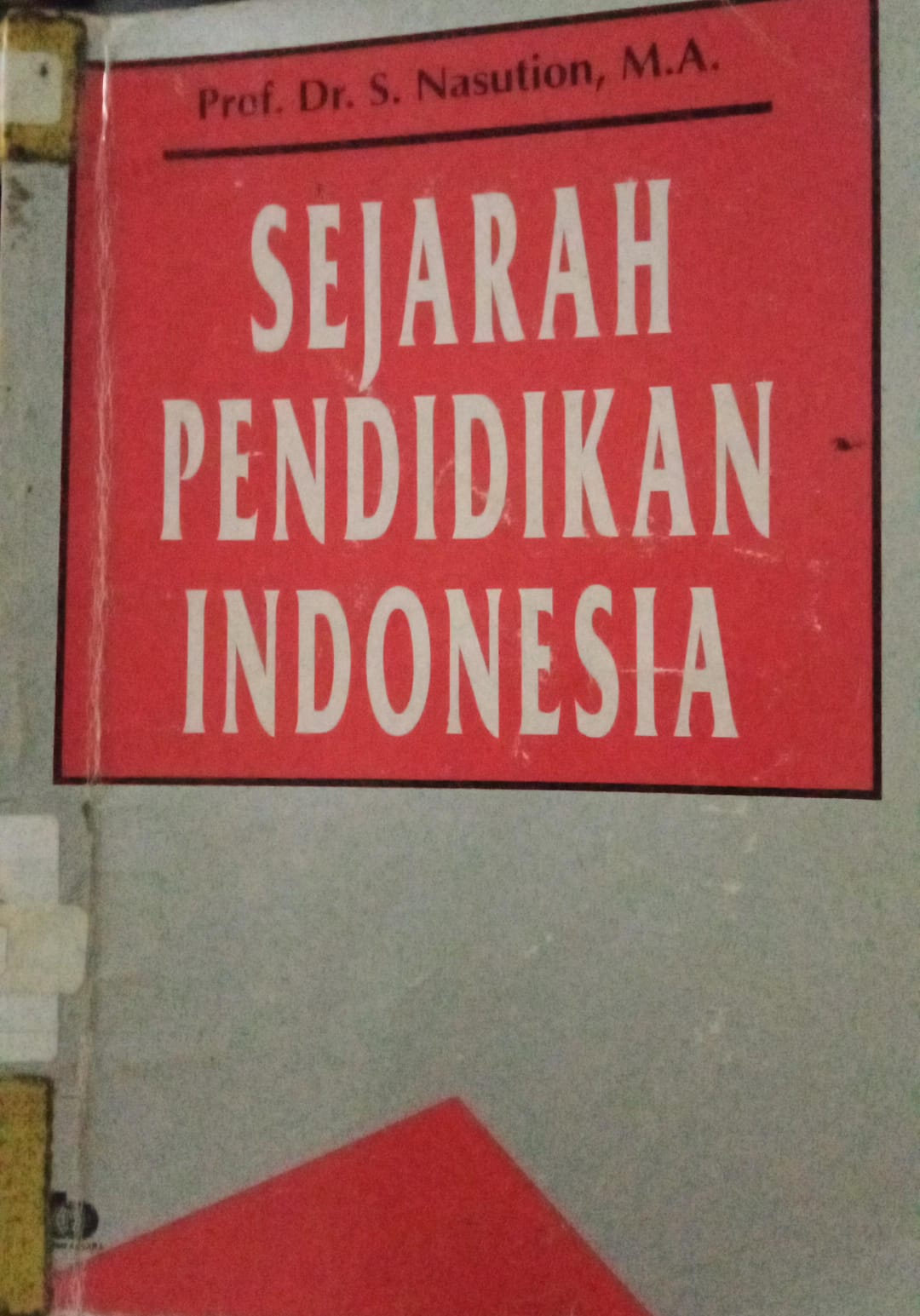 Cover buku Sejarah Pendidikan Indonesia