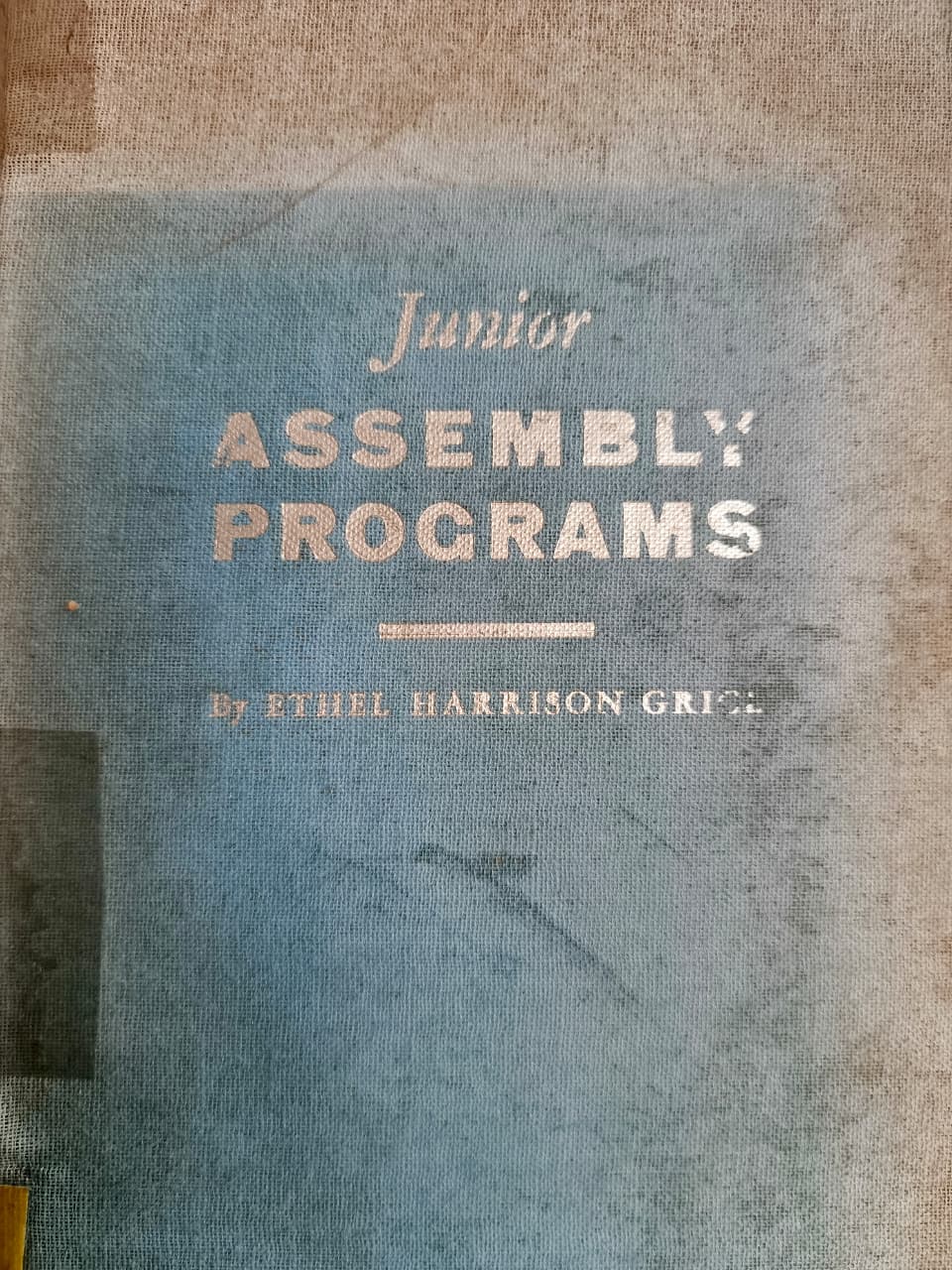 Cover buku Junior Assembly Programs