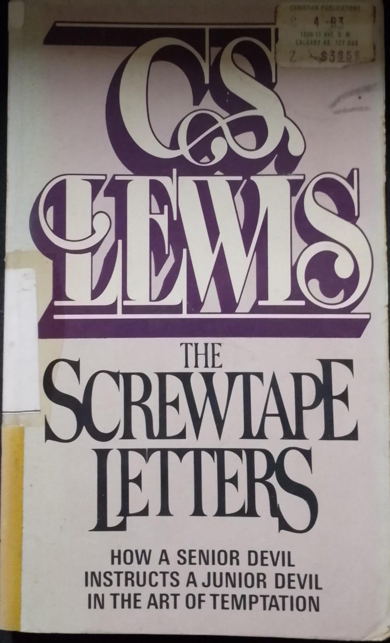 Cover buku The Screwtape Letters with Screwtape Proposes a Toast