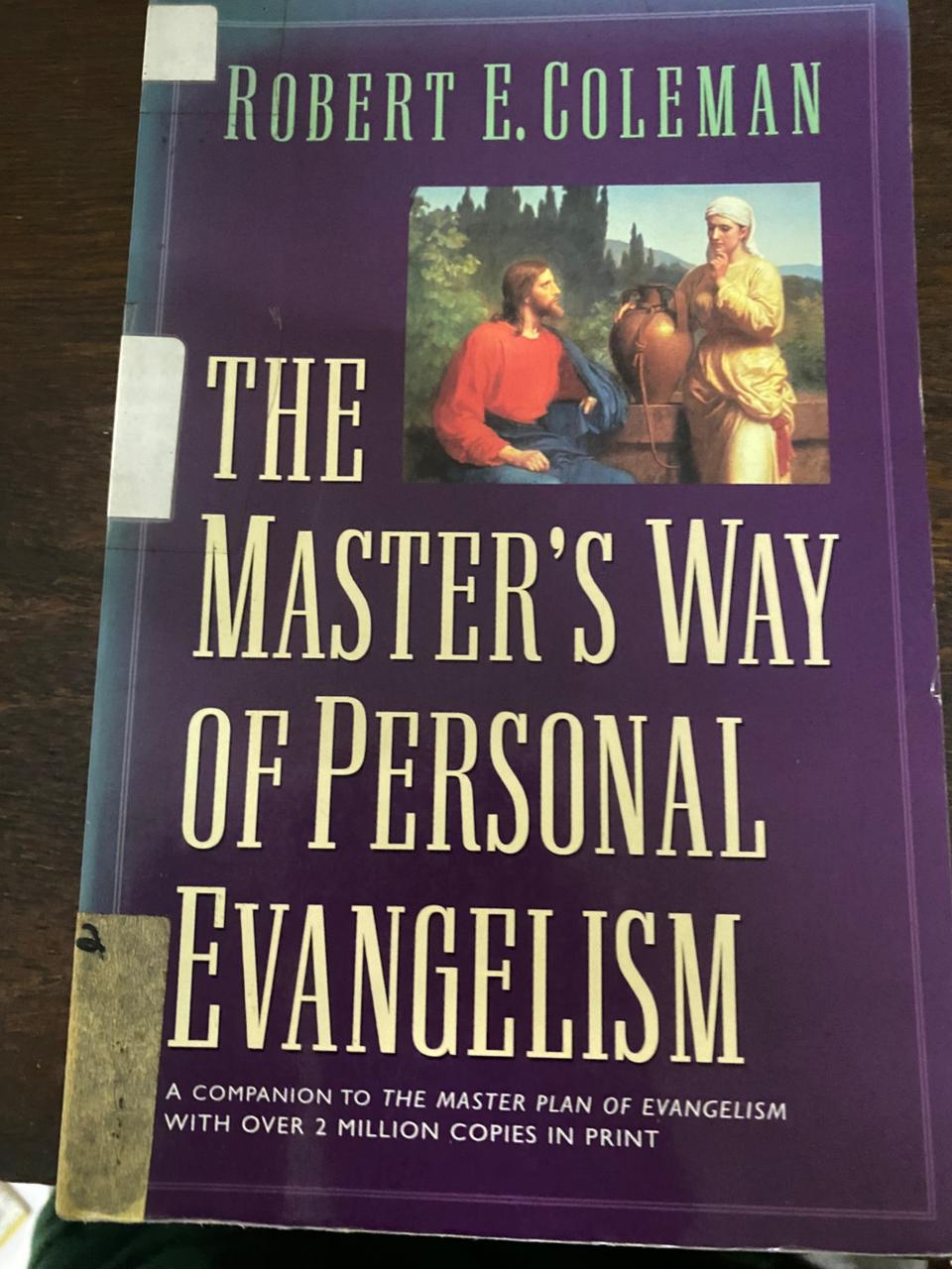Cover buku The Master's Way Of Personal Evangelism