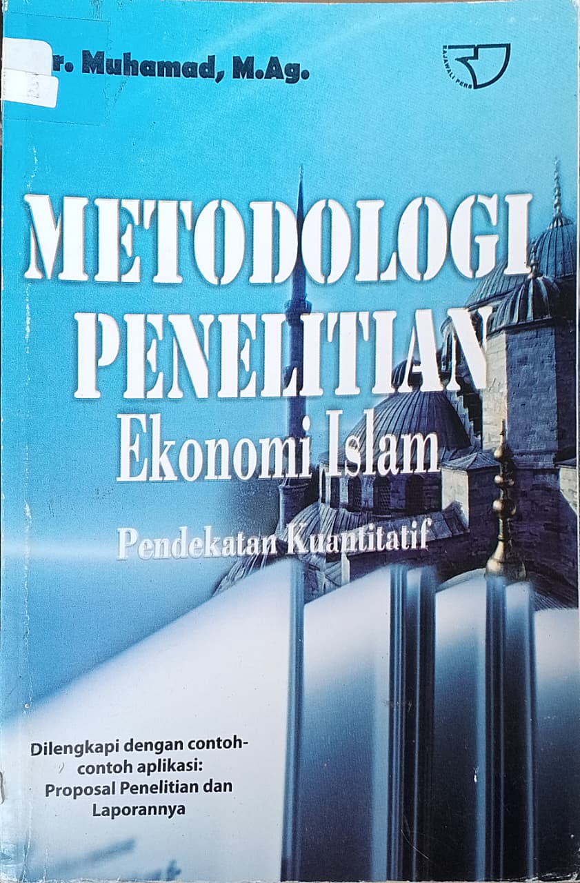 Cover buku METODOLOGI PENELITIAN Ekonomi Islam Pendekatan Kuantitatif