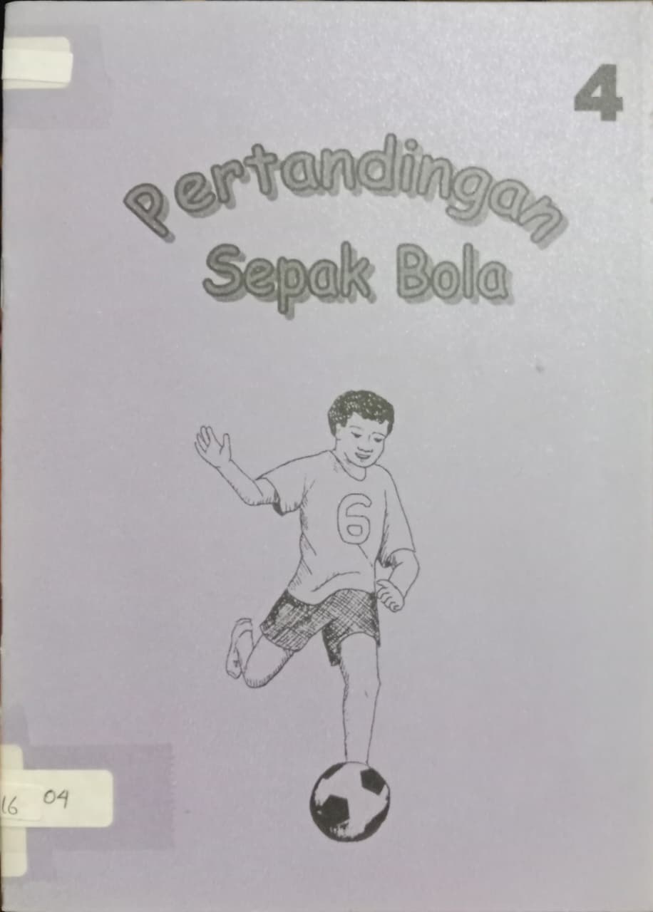 Cover buku Pertandingan Sepak Bola