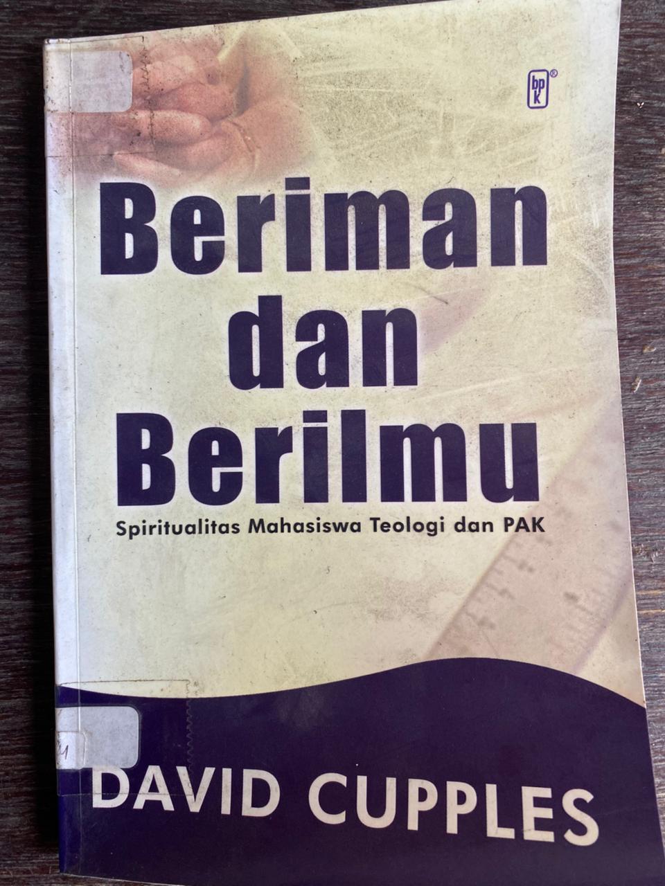 Cover buku Beriman Dan Berilmu