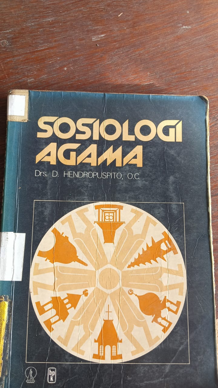Cover buku Sosiologi Agama