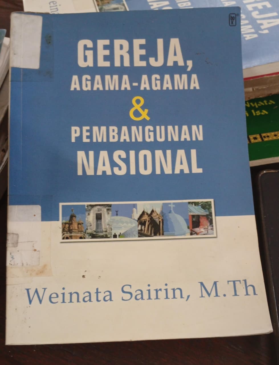 Cover buku gereja, agama-agama & pembangunan nasional