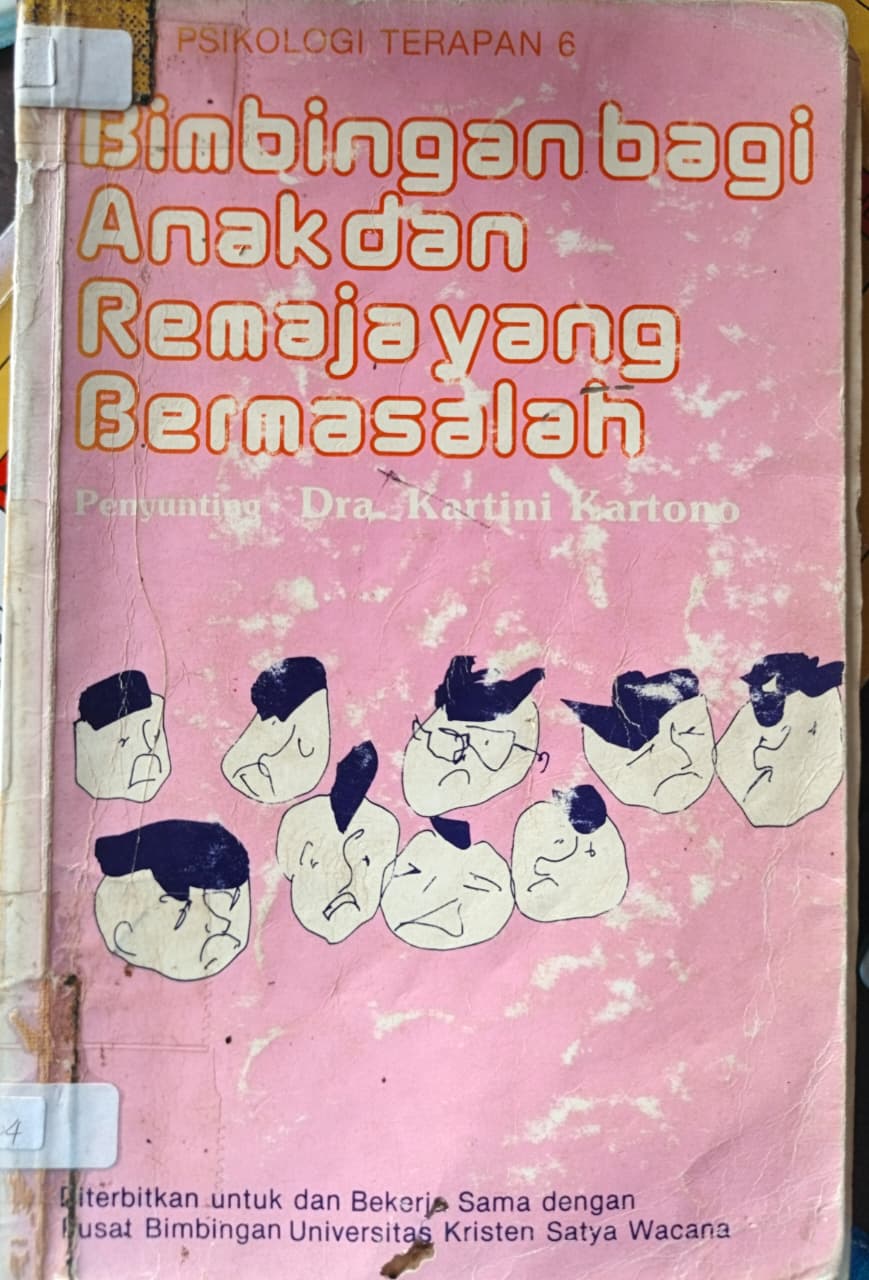 Cover buku Psikologi Terapan Bimbingan Anak dan Remaja Yang Bermasalah