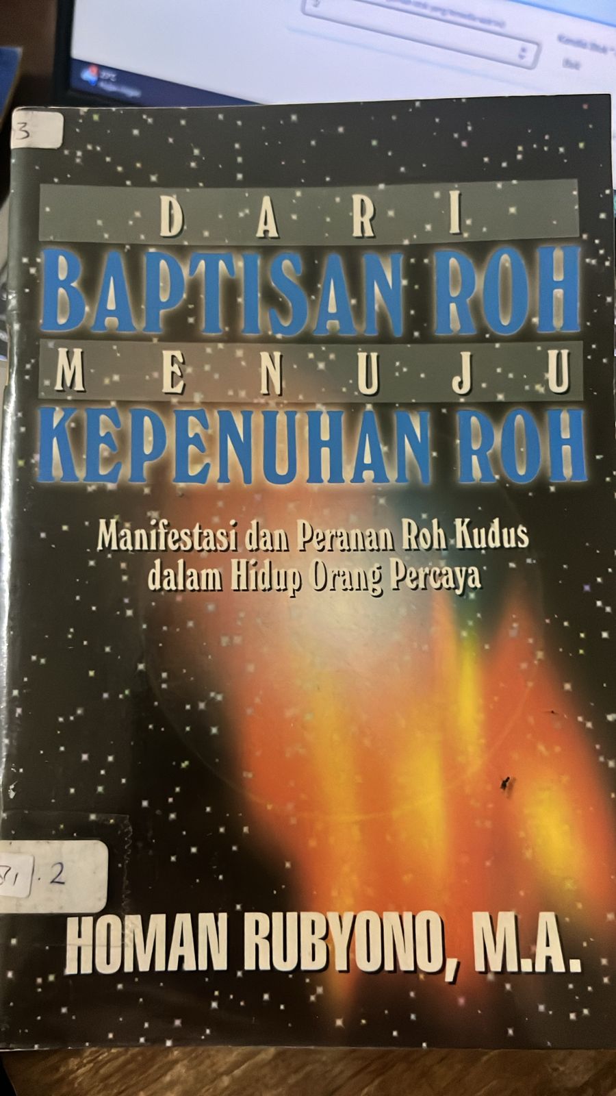 Cover buku Dari Baptisan Roh Menuju Kepenuhan Roh