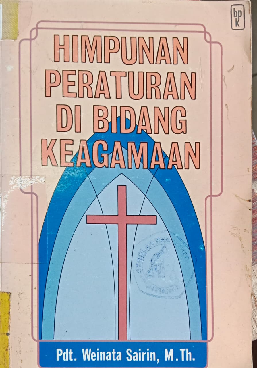 Cover buku HIMPUNAN PERATURAN DI BIDANG KEAGAMAAN