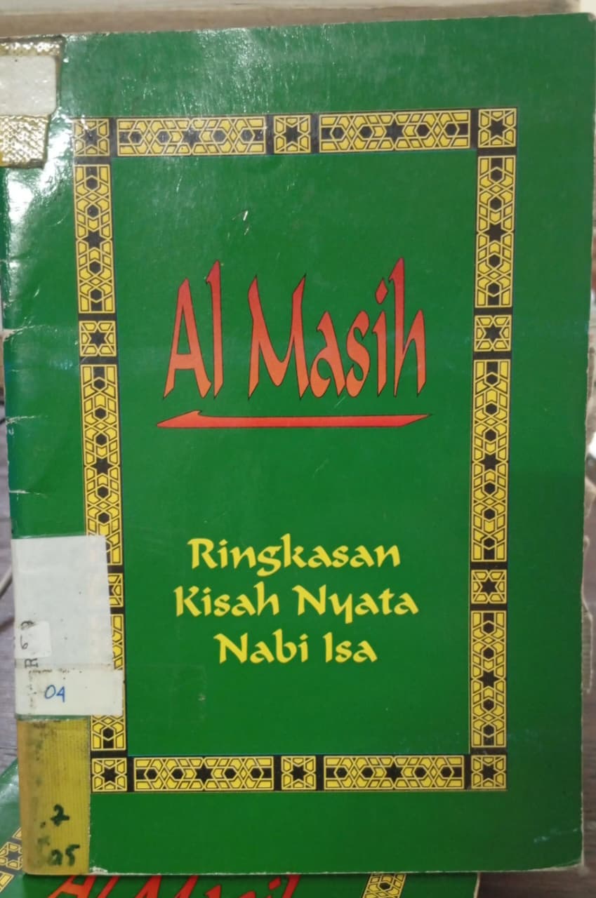 Cover buku Almasih  ringkasan kisah nyata nabi Isa