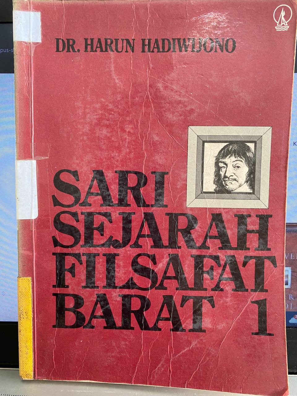Cover buku Sari Sejarah Filsafat Barat 1