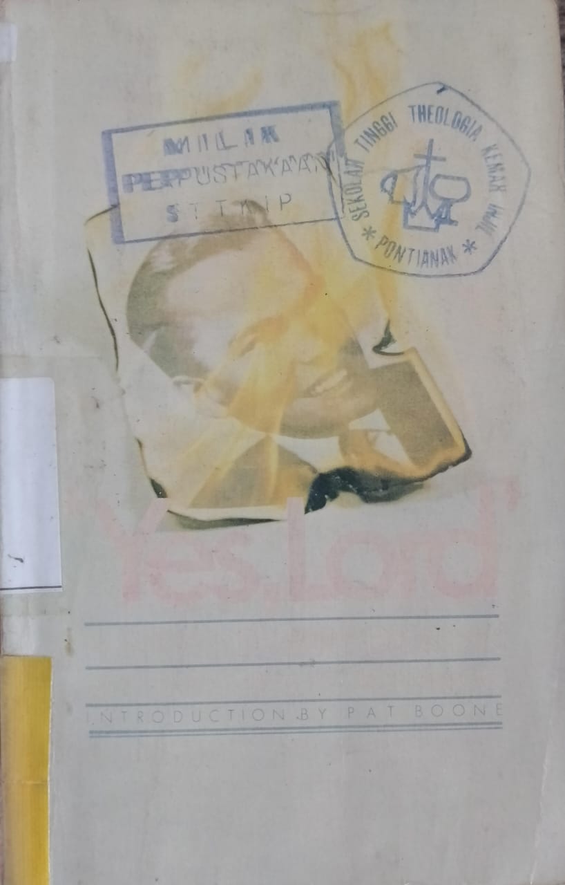 Cover buku Yes, Lord