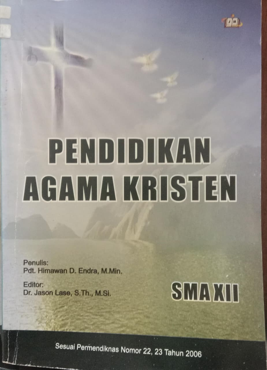 Cover buku Pendidikan Agama Kristen XII