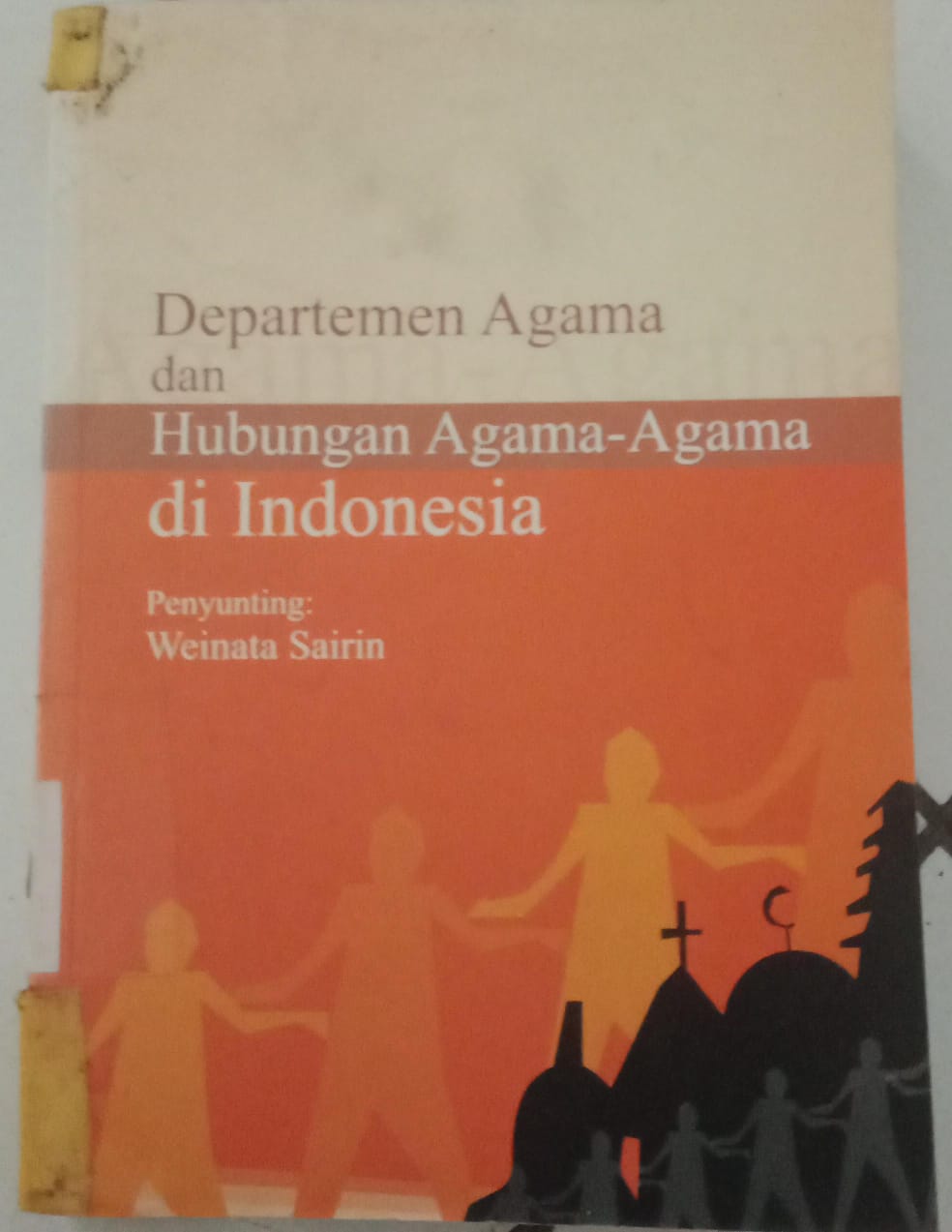 Cover buku DAPERTEMEN DAM HUBUNGAN AGAMA-AGAMA DI INDONESIA