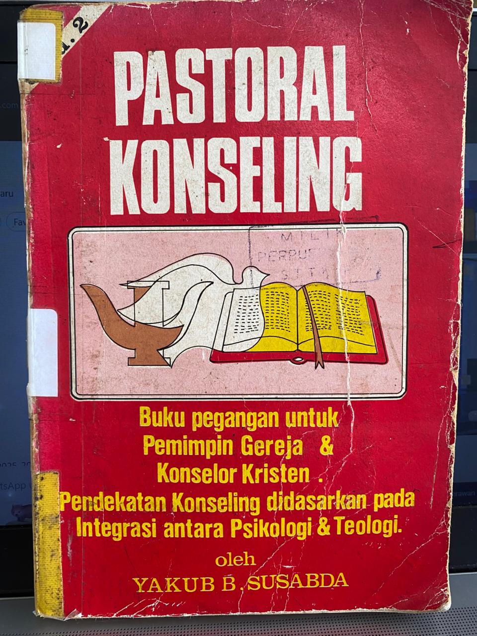 Cover buku Pastoral Konseling