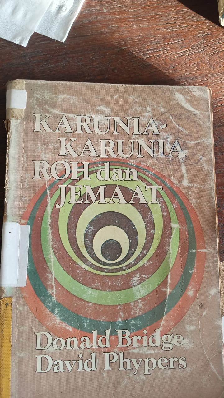 Cover buku Karunia-karunia roh dan jemaat
